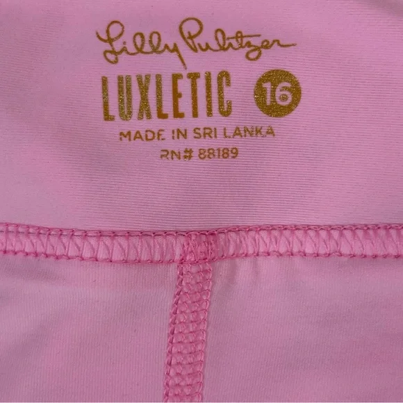 Lilly Pulitzer Luxletic Pink Activewear A Line Mini Skirt NWOT SKU0751 - Picture 2 of 10
